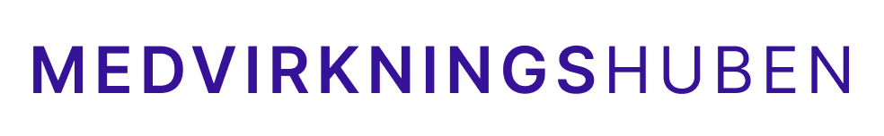Logo for Medvirkningshuben